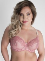 Бюстгальтер на косточках с мягкими гипюровыми чашками Akcent Бюстгальтер на косточках с мягкими гипюровыми чашками Akcent