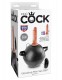 Мини-мяч с фаллической насадкой телесного цвета и вибрацией Vibrating Mini Sex Ball with 6 Dildo