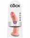 Реалистичный дилдо Cock на присоске - 22,9 см.