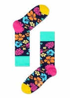 Носки унисекс Hawaii с цветами Happy socks Носки унисекс Hawaii с цветами Happy socks