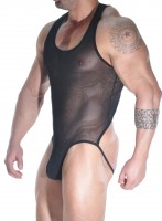 Сексуальное полупрозрачное мужское боди Don Moris