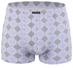Мужские трусы-боксеры с ромбовидным принтом Gentlemen