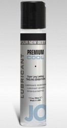 Силиконовый охлаждающий любрикант Jo Premium Cool - 30 мл. Силиконовый охлаждающий любрикант Jo Premium Cool - 30 мл.