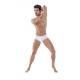 Белые мужские трусы-брифы Classic Match Brief Clever Masculine Underwear