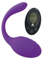 Фиолетовое виброяйцо Smart Dream Ii + Lrs с пультом ДУ