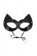 Оригинальная лаковая черная маска Кошка