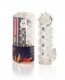 Закрытая прозрачная насадка Crystal sleeve с усиками и пупырышками - 13,5 см.