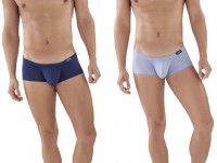 Набор Clever Duo Pack из 2 трусов-хипсов - синих и серых Clever Masculine Underwear
