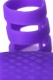 Фиолетовое эрекционное виброкольцо Adma