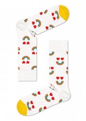 Носки унисекс Happy Rainbow Sock со счастливой радугой Happy socks