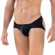 Черные трусы-джоки Mente Jockstrap Clever Masculine Underwear