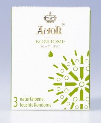 Классические презервативы Amor Nature - 3 шт. Классические презервативы Amor Nature - 3 шт.