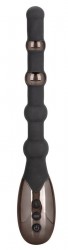 Черный анальный электростимулятор Volt Electro-Beads - 23,5 см.