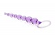 Фиолетовая анальная цепочка First Time Love Beads - 21 см.