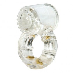 Эрекционное кольцо с вибрацией Climax Gems Quartz Ring