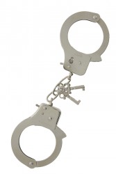 Металлические наручники с ключиками