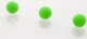 Анальная цепочка из 3-х зеленых шариков