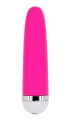Ярко-розовая перезаряжаемая вибропуля Intense Supreme Vibe - 9,5 см.