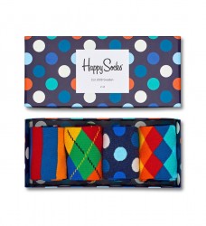 Подарочный набор ярких носков 4-Pack Multi-color Socks Gift Set Happy socks