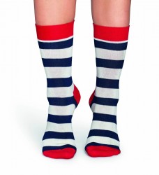 Носки унисекс Stripe Sock в широкую полоску Happy socks
