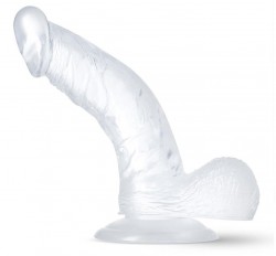 Прозрачный фаллоимитатор-реалистик Sparkle - 16,5 см. Прозрачный фаллоимитатор-реалистик Sparkle - 16,5 см.