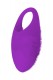 Фиолетовое перезаряжаемое эрекционное кольцо с вибрацией Jamie