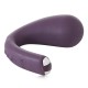 Фиолетовый вибратор Dua G-spot  Clitoral Wearable Vibrator - 17,8 см.
