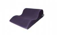 Фиолетовая большая подушка для любви Liberator Retail Hipster с чехлом из вельвета