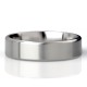 Матовое стальное эрекционное кольцо Duke - 5,5 см.
