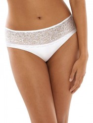 Трусы-хипстеры с романтической кружевной вставкой на передней панели BALI