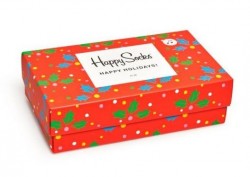 Подарочный набор носков унисекс Holiday Tree Gift Box Happy socks