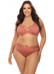 Раздельный купальник plus size с мягким лифом Lorin