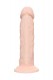 Телесный фаллоимитатор из силикона Tom H. - 15 см.
