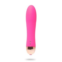 Розовый гладкий вибратор Massage Wand - 14 см. Розовый гладкий вибратор Massage Wand - 14 см.