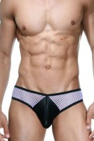 Мужские трусы-слипы из крупной сетки La Blinque