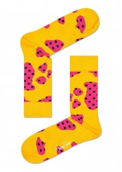 Носки унисекс Cow Anniversary Sock с цветными пятнышками Happy socks