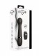 Черный вибромассажер Kegel Wand - 18,5 см.