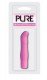 Фиолетовый мини-вибромассажёр Pure 3.5INCH Vibrator Purple - 9 см.