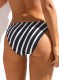 Стильный купальник в полоску Monopoli Jolidon