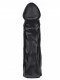 Черная насадка Harness для трусиков с плугом №27 - 19,5 см.