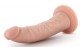 Телесный фаллоимитатор-реалистик 7 Inch Posable Dildo - 19 см.