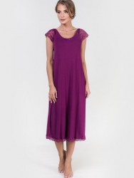 Элегантная женская сорочка с кружевом Vienetta