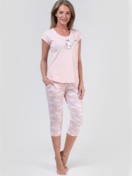 Оригинальный домашний комплект с зайкой и облаками Vienetta Оригинальный домашний комплект с зайкой и облаками Vienetta