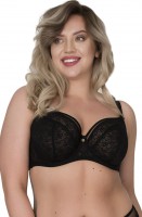 Бюстгальтер с мягкими чашками из гипюра и сетки Akcent Бюстгальтер с мягкими чашками из гипюра и сетки Akcent
