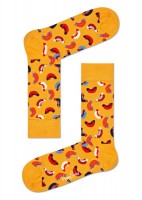 Носки унисекс Hotdog Sock с цветными хот-догами Happy socks