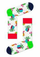Носки унисекс Presents Sock с принтом в виде подарков Happy socks Носки унисекс Presents Sock с принтом в виде подарков Happy socks