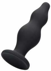 Черная анальная пробка Bubble Butt Plug - 11,6 см. Черная анальная пробка Bubble Butt Plug - 11,6 см.