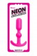 Розовая силиконовая анальная пробка Anal Anchor - 10,2 см.