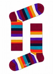 Носки унисекс Stripe Sock в цветную полоску Happy socks