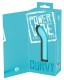 Бирюзовый мини-вибратор с загнутой головкой Power Vibe Curvy - 12 см.